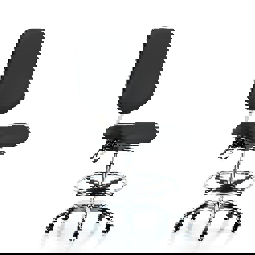 Task Chair: ESD Vinyl, Black